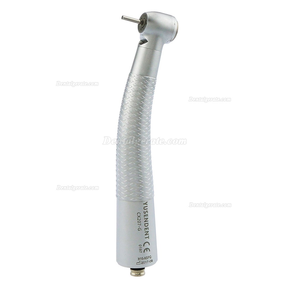 YUSENDENT&reg; CX207-GN-SP Dental LED Faseroptik Turbine Handst&uuml;ck NSK Kompatibel